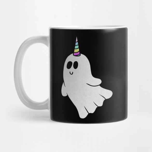 Unicorn Ghost, Cute Halloween Costume Gift by logiamerch