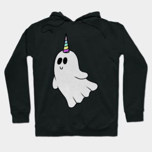 Unicorn Ghost, Cute Halloween Costume Gift Hoodie