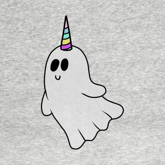Unicorn Ghost, Cute Halloween Costume Gift by logiamerch