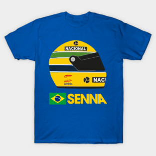 Senna F1 Helmet T-Shirt
