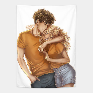 Percy and Annabeth Tapestry
