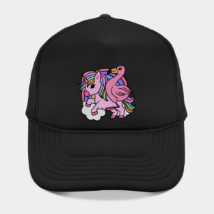 Flamingo Unicorn, Rainbow horse Hat