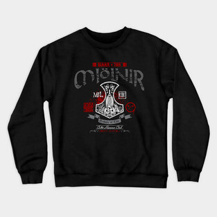 Mjölnir, Hammer of Thor Crewneck Sweatshirt