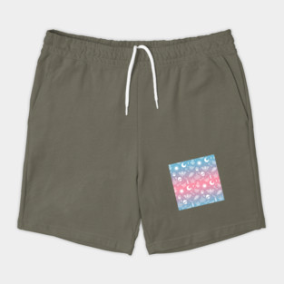 Witchy Cute Pastel Goth Pattern Shorts