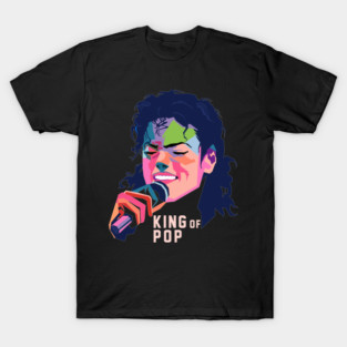pop art poster of michael jackson T-Shirt