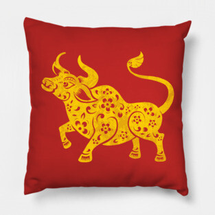 Chinese New Year – Year of the Ox Pillow