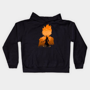 roxas kingdom hearts Kids Hoodie