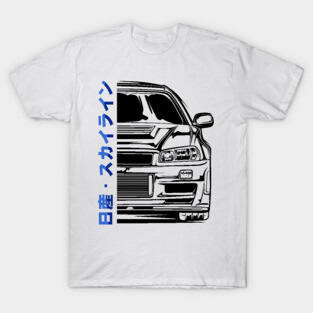 LBWK Tシャツ R34 34GTR スカイライン Mサイズ　新品未開封 LB JDM Style R34 Tee - LB-ONLINE STORE