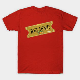 Believe Polar Express Family Christmas PJs T-Shirt