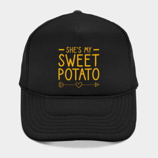 She's My Sweet Potato - I YAM Couple's Matching Hat