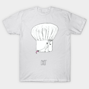 Chef's Hat with rat T-Shirt