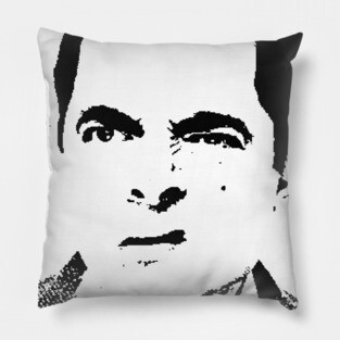 Mister Bean Pop Art Portrait Pillow