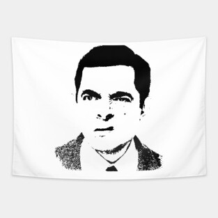 Mister Bean Pop Art Portrait Tapestry