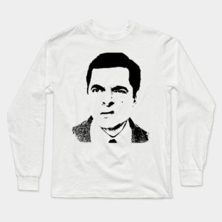 Mister Bean Pop Art Portrait Long Sleeve T-Shirt
