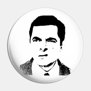 Mister Bean Pop Art Portrait Pin
