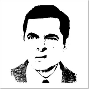 Mister Bean Pop Art Portrait Posters and Art