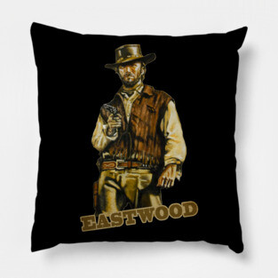 Clint eastwood Pillow