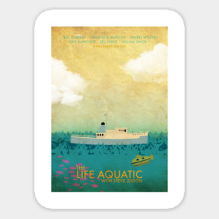 The Life Aquatic Sticker