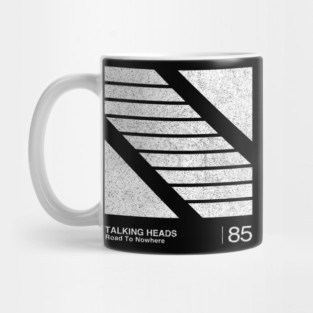 Talking Heads / Minimal Graphic Design Tribute Mug