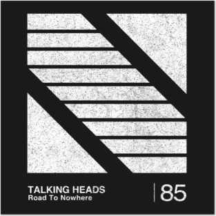 Talking Heads / Minimal Graphic Design Tribute Posters and Art