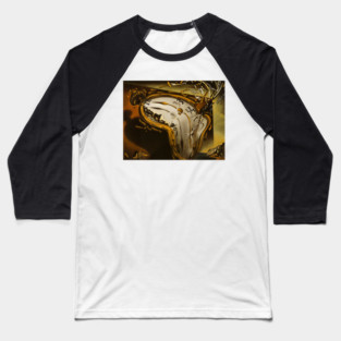 Dali Persistence of Memory Baseball T-Shirt