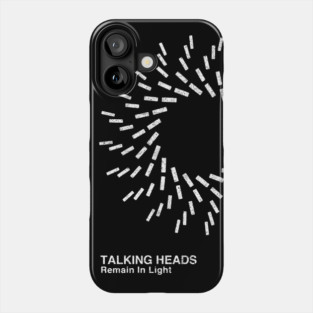 Talking Heads / Minimal Graphic Design Tribute Phone Case