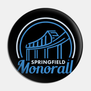 Springfield Monorail Pin