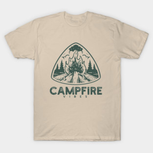 Campfire Vibes (bright version) by Ninepardon105 T-Shirt