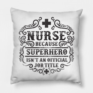 Nurse Superhero Pillow