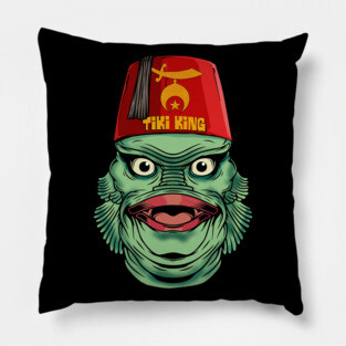 Tiki Creature Pillow