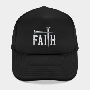 Christian Faith & Cross Faith Tee Christian Gift Faith Cross Hat