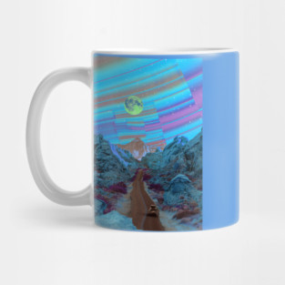 Blue Road Mug