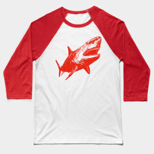 Jaws Baseball T-Shirt
