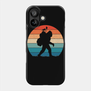 Retro Bigfoot Golf Phone Case