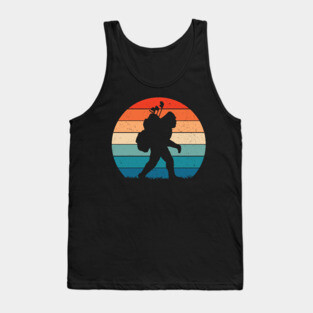 Retro Bigfoot Golf Tank Top