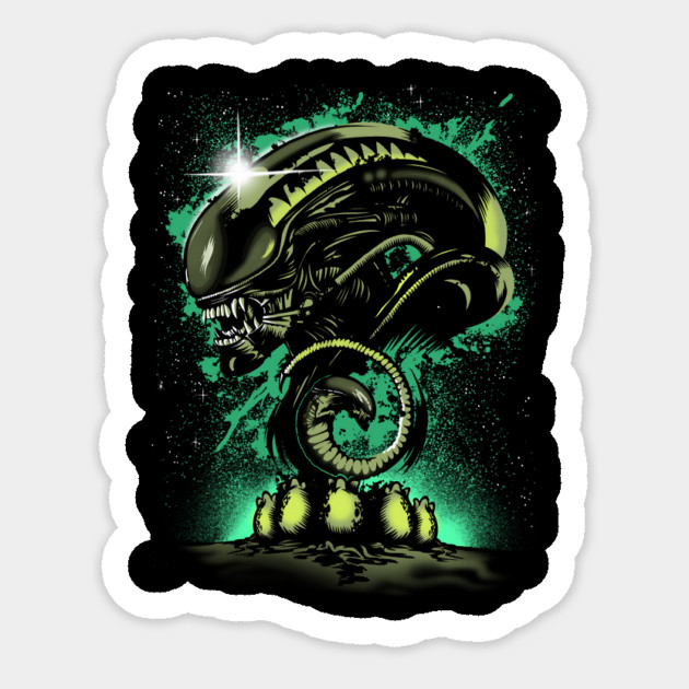 Alien Universe Sticker by Raki