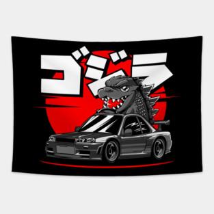 Nissan Skyline Baby GTR Tapestry