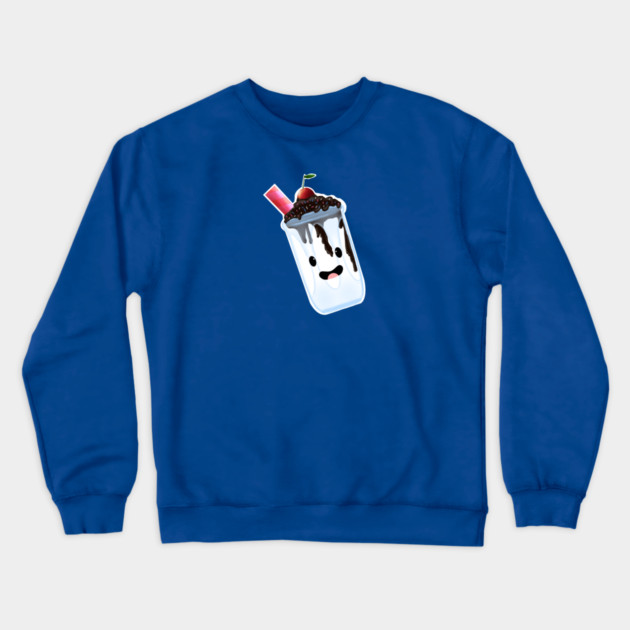 MILKSHAKE Crewneck Sweatshirt by droidmonkey