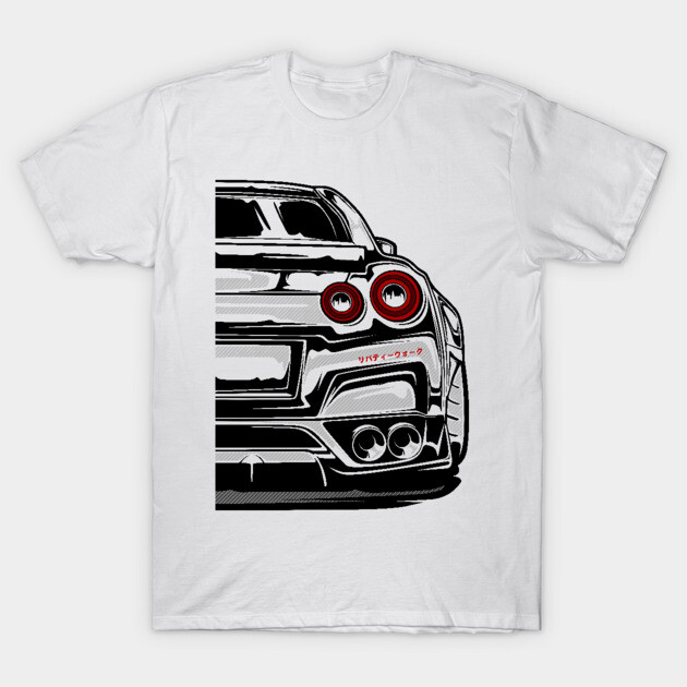 Nissan R35 GTR Liberty Walk - R35 Gtr - T-Shirt | TeePublic