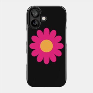 Pink Daisy Flower Phone Case