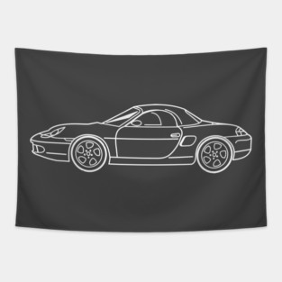Porsche 986 boxster Tapestry