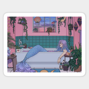 Urban Mermaid Sticker