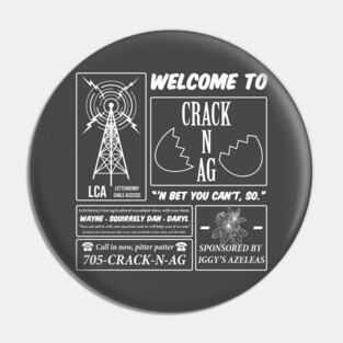 Crack N Ag (White) Pin