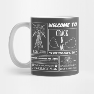 Crack N Ag (White) Mug