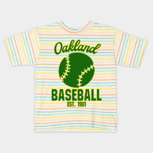 oakland athletics Kids T-Shirt