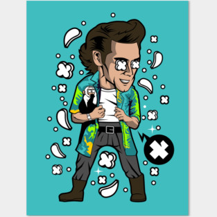 Ace Ventura Pop Art Posters and Art