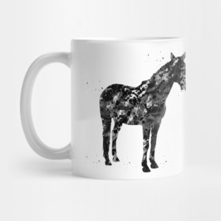 Little girl with horse Mug