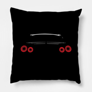GTR R35 Tail Lights Pillow
