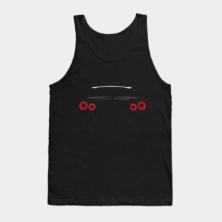 GTR R35 Tail Lights Tank Top
