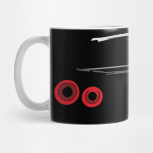 GTR R35 Tail Lights Mug